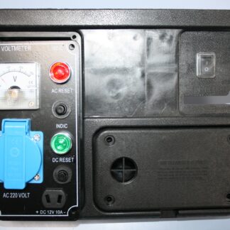 950 Gasoline generator front panel