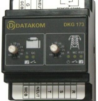 DKG - 1 73 DIN RAIL MOUNTED ATS CONTROLLER WITHOUT DC SUPPLY