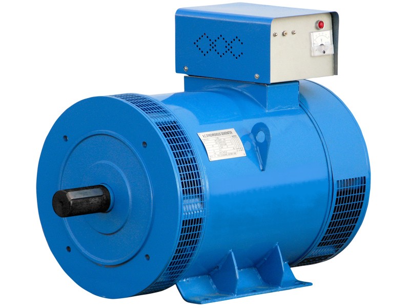 50kW brush alternator